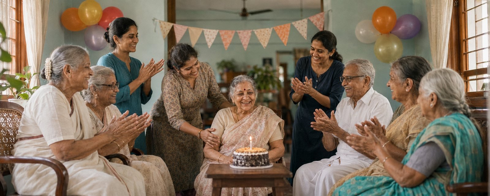 A joyful birthday celebration